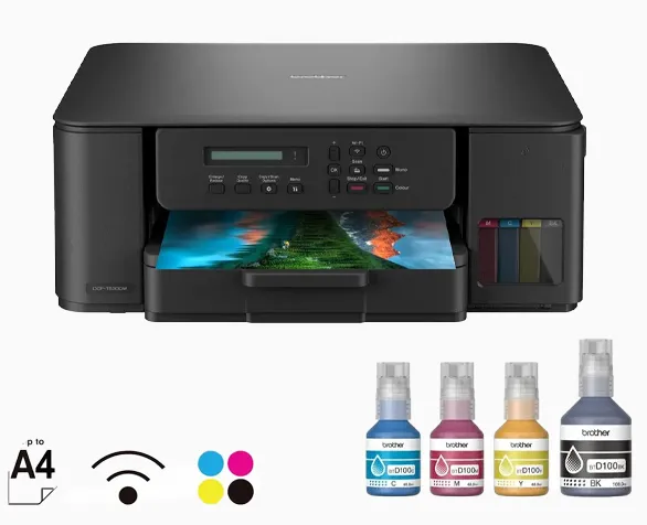 Brother DCP-T530DW | Ink Tank A4 Printer | 3-in-1 wireless ink tank printer